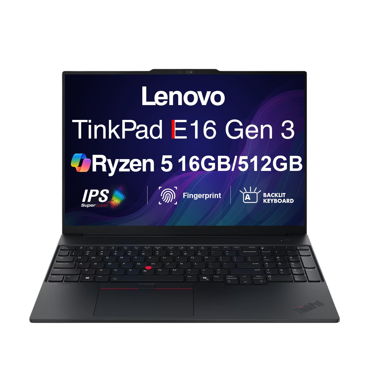 Amazon.com: Lenovo ThinkPad E16 Gen 3 Laptop, AMD Ryzen 5 230, 16
